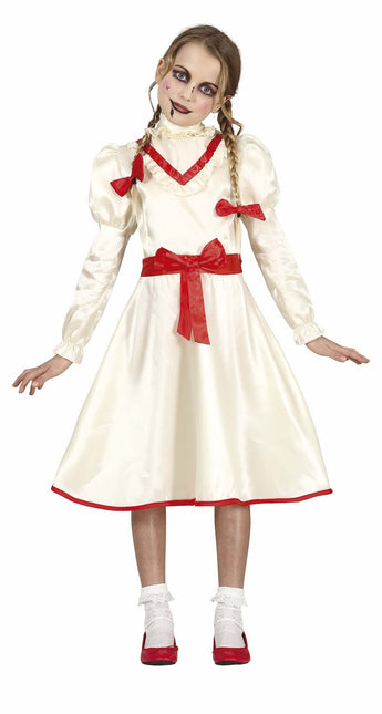 Costume d'Halloween Annabelle Fille Blanc