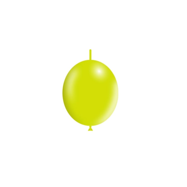 Ballon bouton vert clair 15cm 100pcs