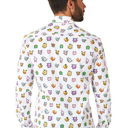 Chemise Pixel Pokémon Hommes OppoSuits