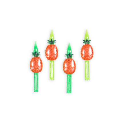 Bougies ananas 5.9cm 4pcs