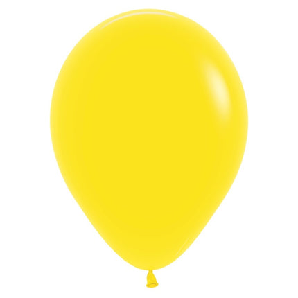 Ballons de baudruche jaune 23cm 50pcs