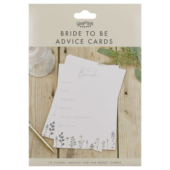 Cartes de vœux de mariage 10pcs