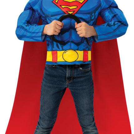 Chemise enfant avec costume de Superman