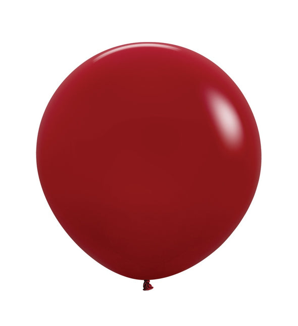 Ballons rouge impérial 61cm 10pcs