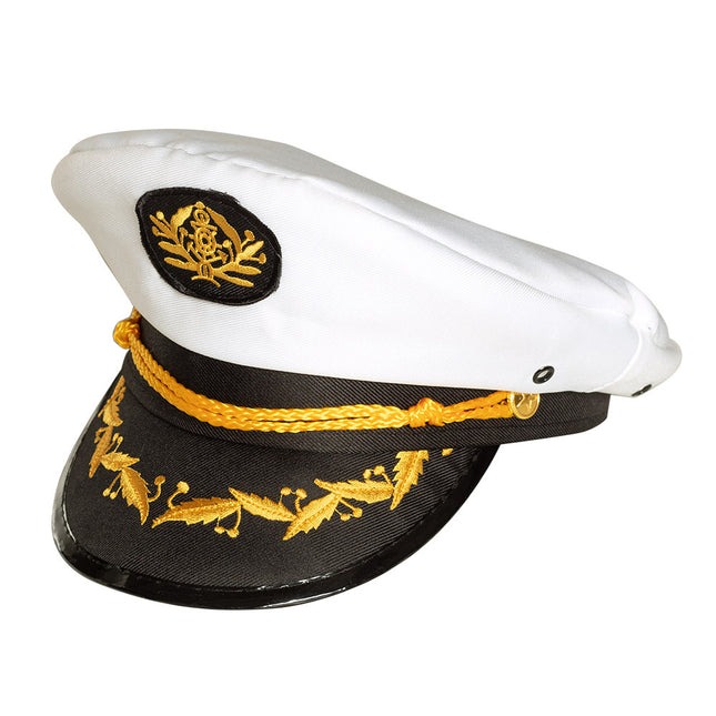 Casquette noire et blanche Capitaine Jonas