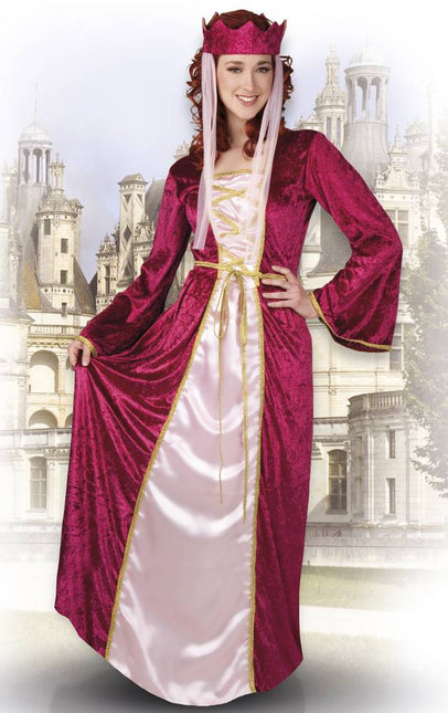 Robe médiévale de luxe