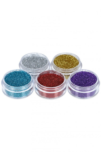 Set de tatouage à paillettes colorées 5pcs