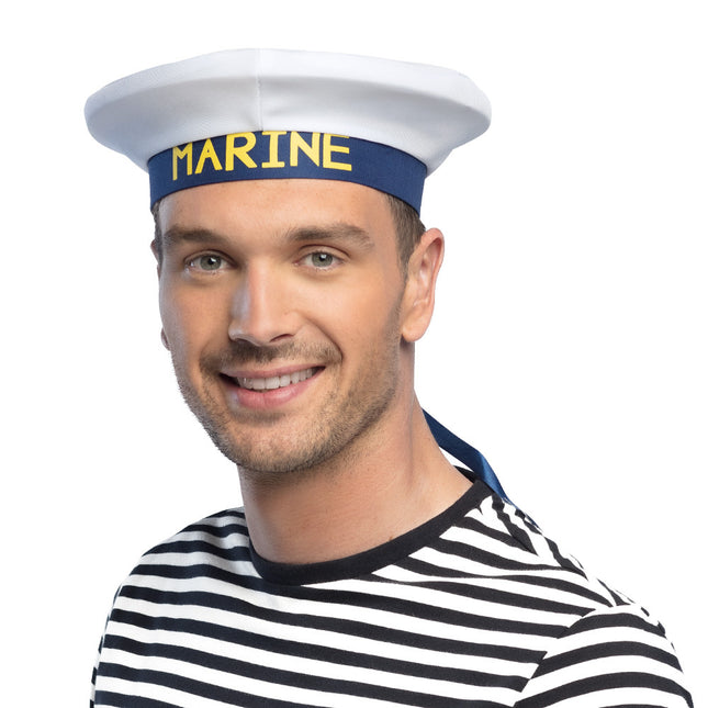 Casquette marine de luxe