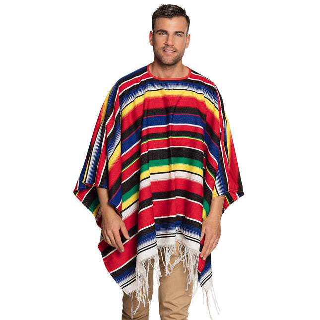 Poncho mexicain 1,55 m