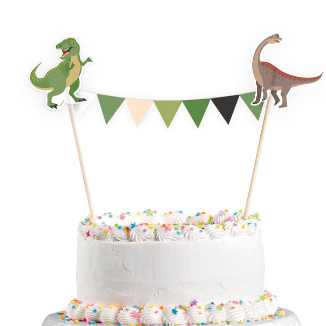 Dessus de gâteau dinosaure 20cm