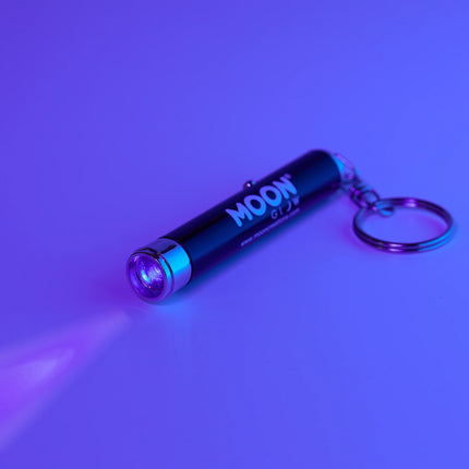 Porte-clés lumière UV Moon Glow