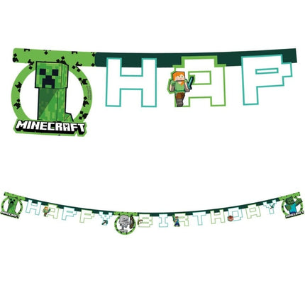 Minecraft Letter Sling Happy Birthday