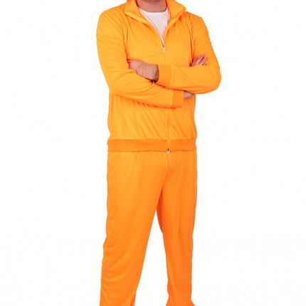 Tracksuit Hommes Neon Orange