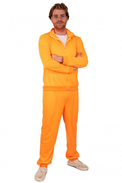 Tracksuit Hommes Neon Orange