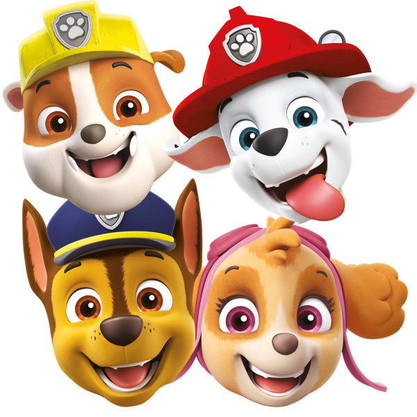 Masques Paw Patrol 8pcs