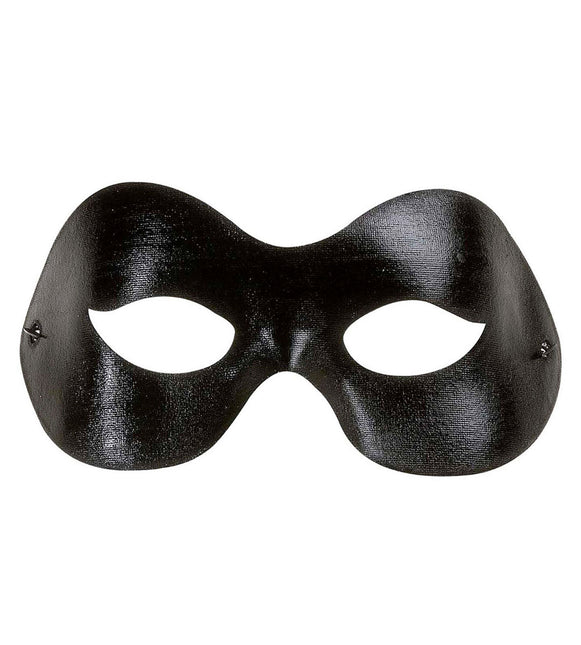 Masque pour les yeux noir élastique