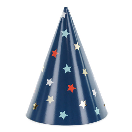 Chapeaux de fête pour les étoiles 6pcs