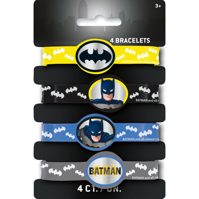 Bracelets Batman 4pcs