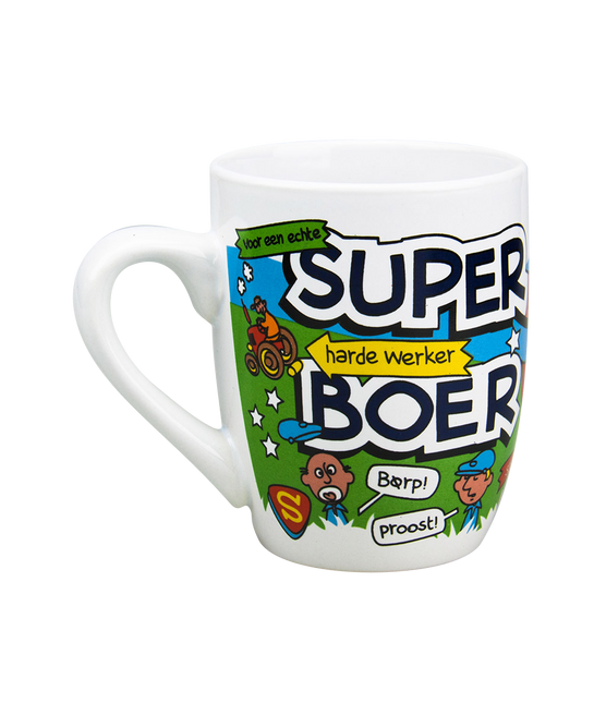 Mug Superboer 12cm