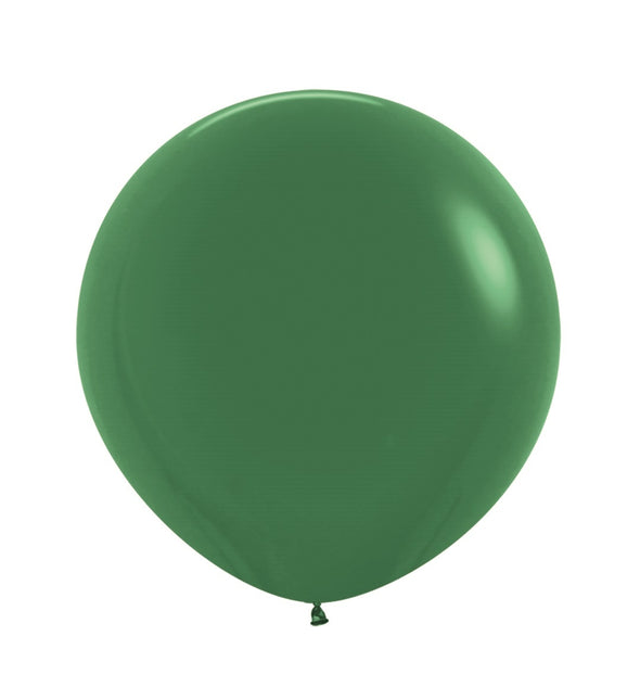 Ballons vert forêt 61cm 10pcs