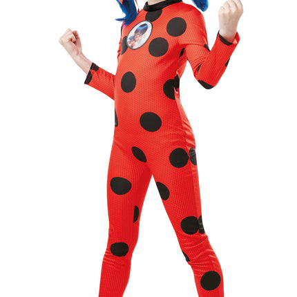 Costume de coccinelle miraculeuse Enfant Luxe