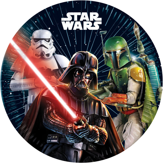 Star Wars Assiettes Galaxy 23cm 8pcs