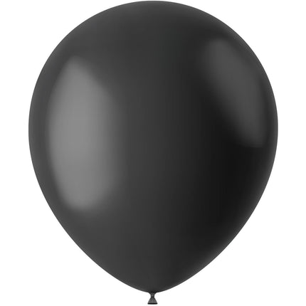 Ballons noirs Midnight Black 33cm 100pcs