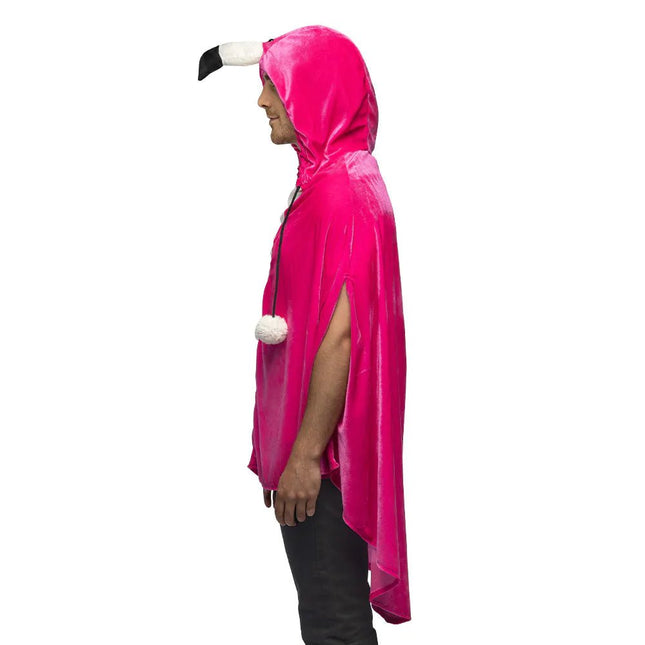 Flamingo Poncho - Partywinkel - 8712026884633