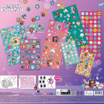 Gabby'S Dollhouse Stickers 7st - Partywinkel - 8714274420380