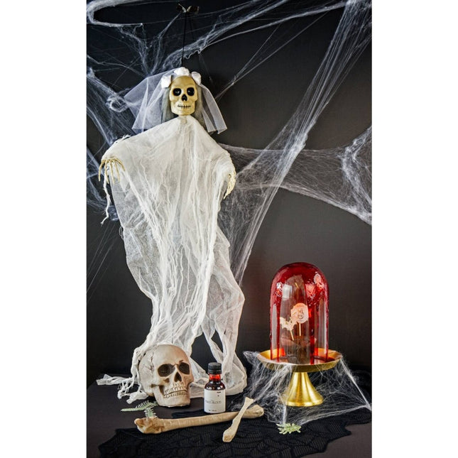 Halloween Hangdecoratie Bruid Skelet 90cm - Partywinkel - 8714572239066