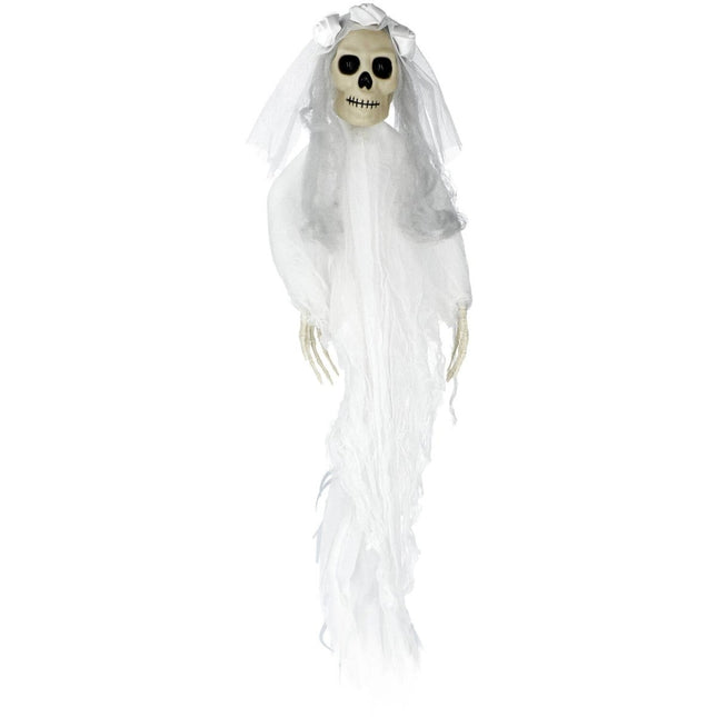 Halloween Hangdecoratie Bruid Skelet 90cm - Partywinkel - 8714572239066