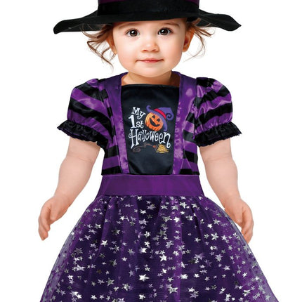 Halloween Jurk Baby Heks - Partywinkel - 8434077761403