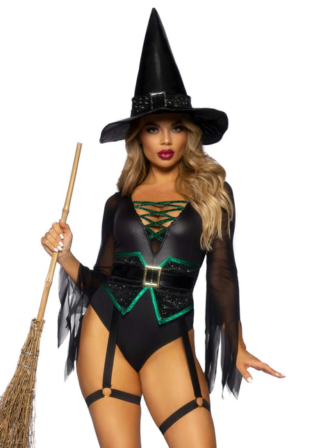 Halloween Kostuum Dames Bodysuit Leg Avenue - Partywinkel - 714718564722