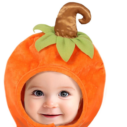 Halloween Kostuum Oranje Baby Pompoen - Partywinkel - 8434077761489