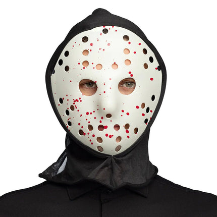 Halloween Masker Cold Killer Met Kap - Partywinkel - 8712026723246