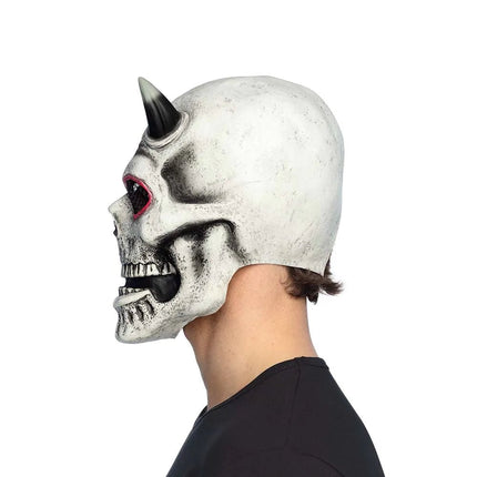 Halloween Masker Schedel Duivel - Partywinkel - 8712026975850