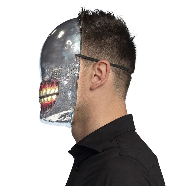 Halloween Masker Spiegel Skelet - Partywinkel - 8712026722836