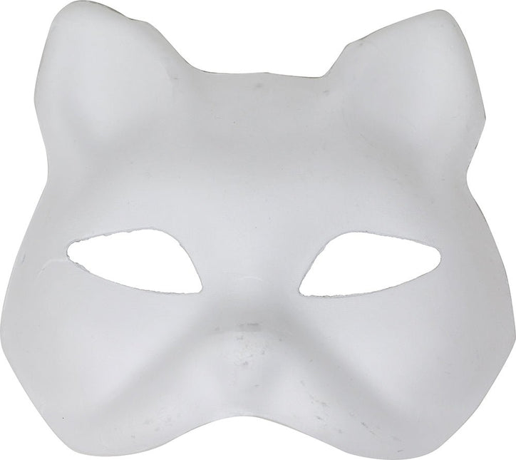 Kat Masker Beschilderbaar - Partywinkel - 8434077120750