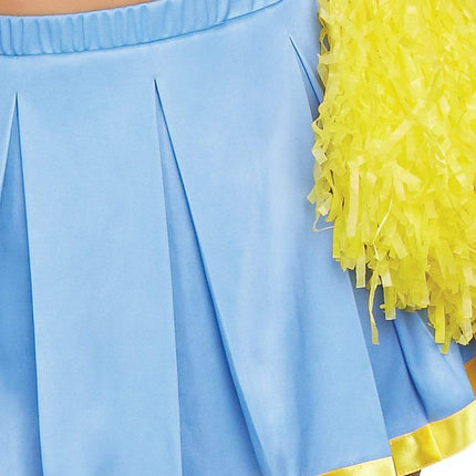 Tenue de pom-pom girl Bleu Ladies Leg Avenue