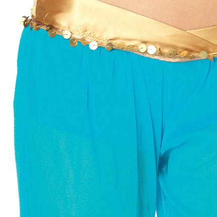 Princesse Jasmine Costume Bleu Ladies Leg Avenue