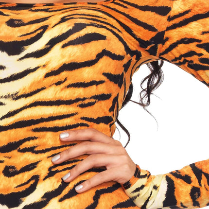 Tiger Catsuit Ladies Leg Avenue