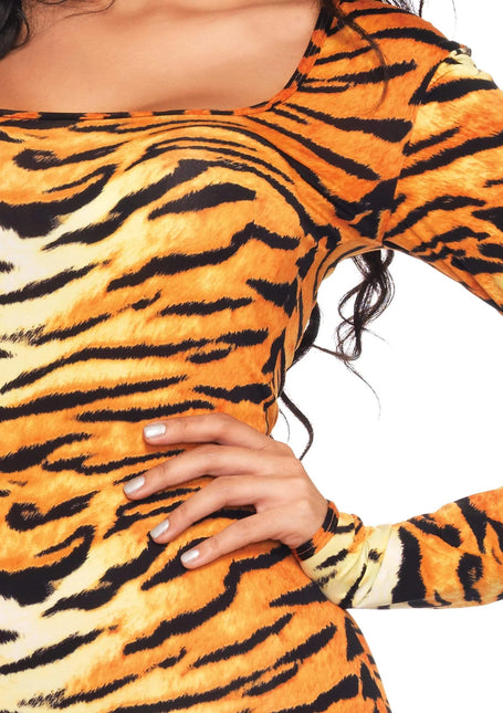 Tiger Catsuit Ladies Leg Avenue