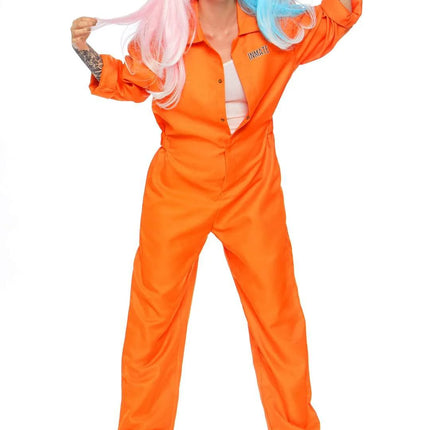 Rascal Jumpsuit Orange Femmes Leg Avenue