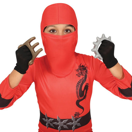 Ninja Accessoireset 10 delig - Partywinkel - 8434077166482