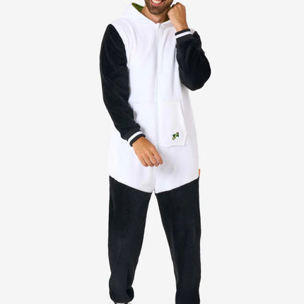 Panda Onesie Zwart Wit - Partywinkel - 8720629387253