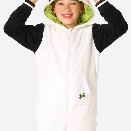 Panda Onesie Zwart Wit Kind - Partywinkel - 8720629387789