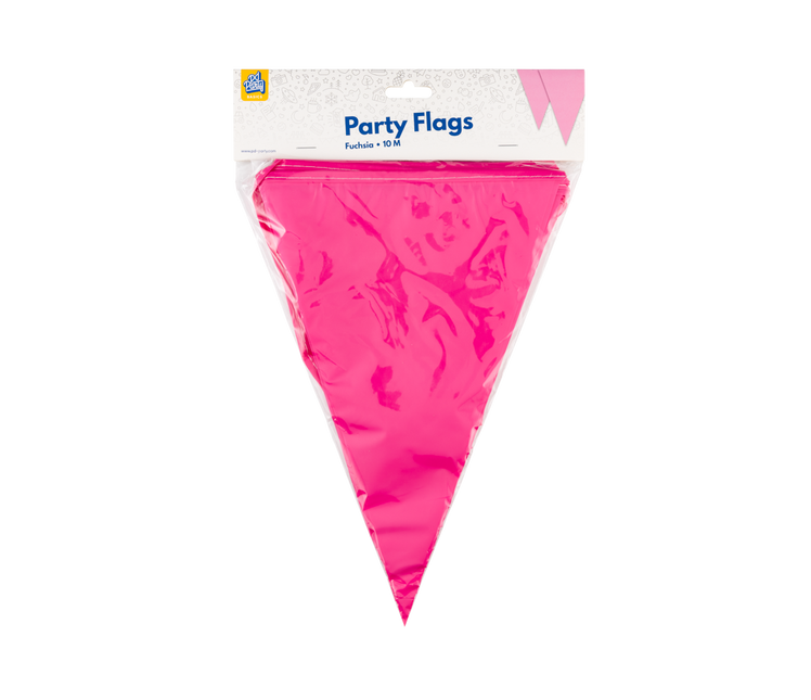 Drapeau de fête Pe Fuchsia