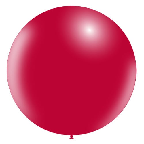 Rode Reuze Ballon XL 91cm - Partywinkel - 8436540871039