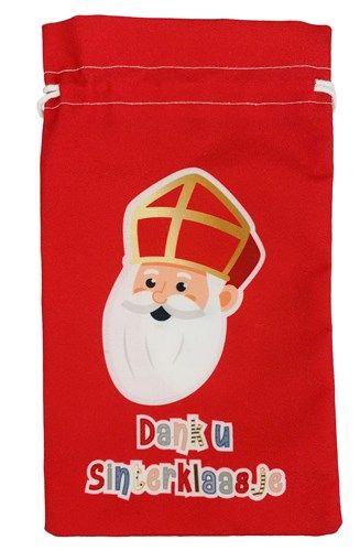 Sinterklaas Peppernotenzakje Merci Sinterklaasje