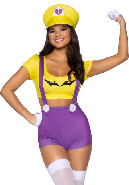 Super Mario Pak Dames Baddie Leg Avenue - Partywinkel - 714718563657